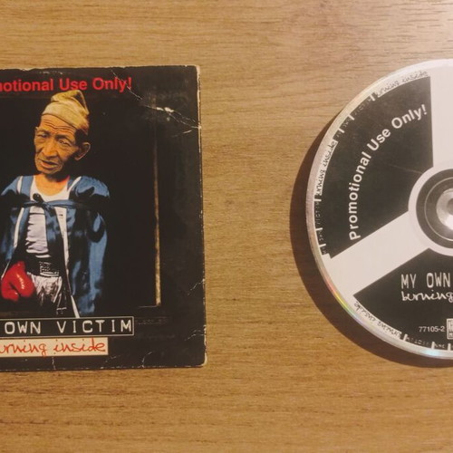 My Own Victim Burning Inside CD used, punk