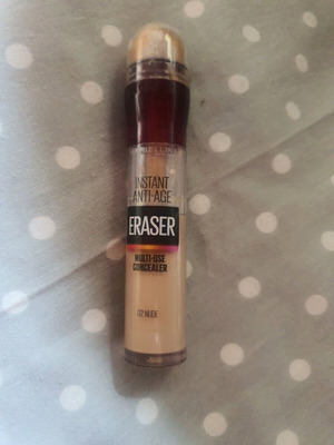 Maybelline 02 Nude concealer used, over half full