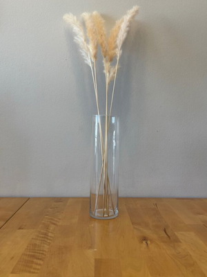 Glass decorative vase like new