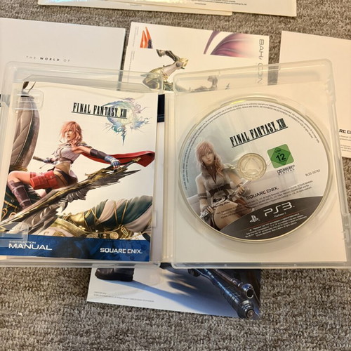 Final Fantasy XIII Limited Collector's Edition PS3 game bundle, Square Enix