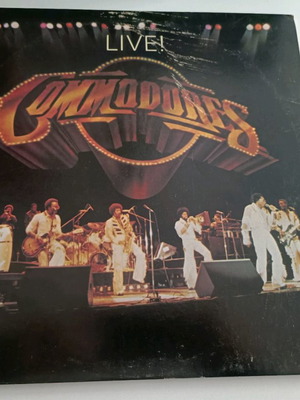 Διπλός δίσκος βινυλίου Commodores live μεταχειρισμένος