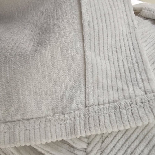 Corduroy skirt white vintage handmade like new