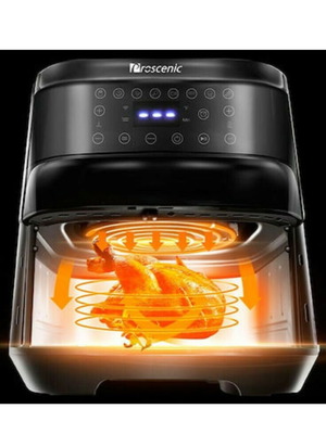 Proscenic T21 Φριτέζα Αέρος με Αποσπώμενο Κάδο 5.5lt σαν καινούργιο, ασημί