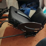 Wheelchair used without wheels