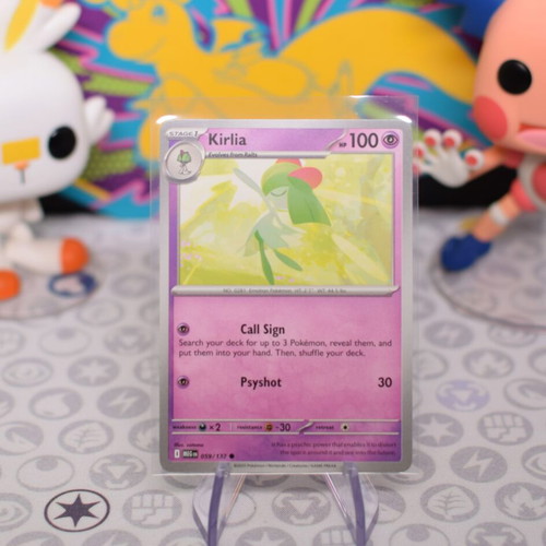 Pokemon Card Kirlia MEG 059 like new