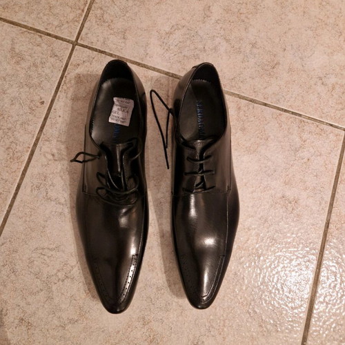 Black scarpe shoes new, size 42