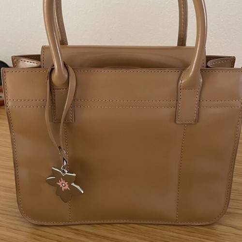 Esprit beige/tan vintage tote handbag