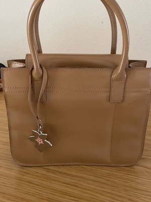 Esprit beige/tan vintage tote handbag
