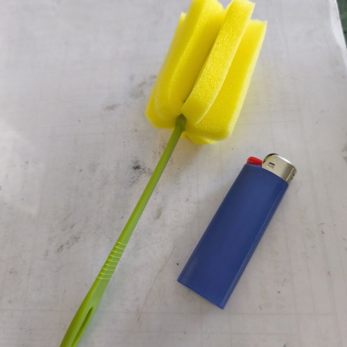 Cleaning brush for tough surfaces new