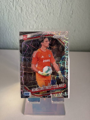Konstantinos Tzolakis RC Cracked Ice Prizm 2025-26 Panini FIFA Rookie Card σαν καινούργιο