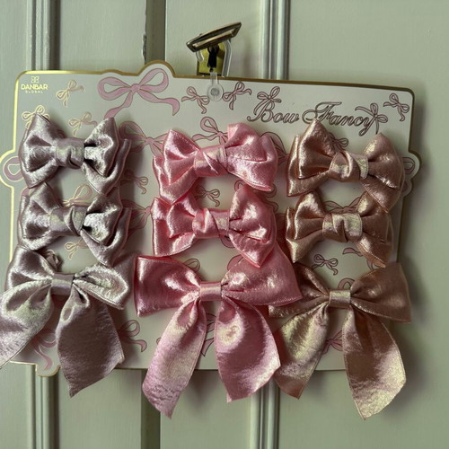Fancy bows for girls in three colors with gift shorts TRAX Original No. 6 new