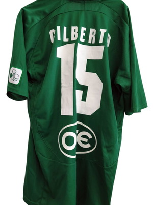 Gilberto Silva Panathinaikos Adidas football jersey large 2008-2009 like new