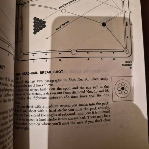 The 99 Critical Shots in Pool book used, English