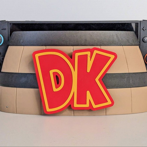 3D Printed Protective Cover for Nintendo Switch 2 Dock, Donkey Kong Design