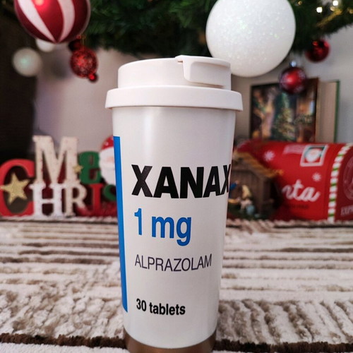 Xanax 1mg Thermos Cup new 530ml with built-in straw