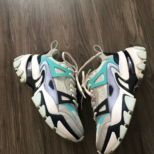 Michael Kors Nick trainers like new, size 37, white and blue