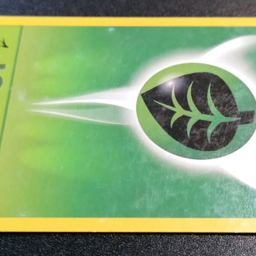 Pokémon Grass Energy Base Set 2 card used, good condition