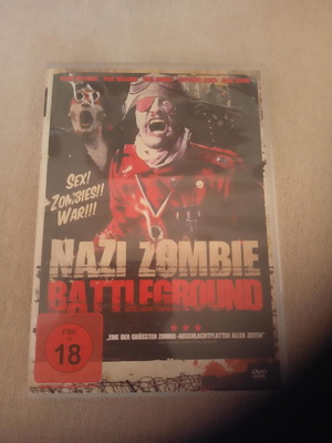 DVD Nazi Zombie Battleground σαν καινούργιο, θρίλερ τρόμου χωρίς ελληνικούς υπότιτλους