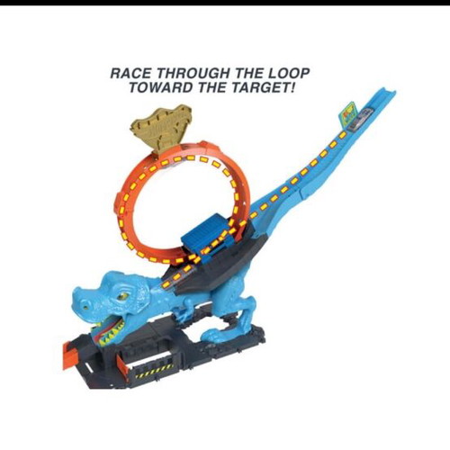 Hot Wheels T-Rex track like new