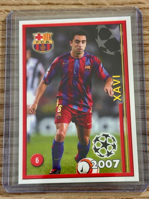 Κάρτα Xavi Barcelona σαν καινούργιο από συλλογή Champions 2007