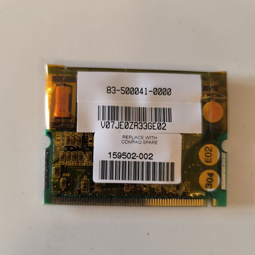 Compaq Askey 56K Dial-Up Modem Mini PCI Card like new