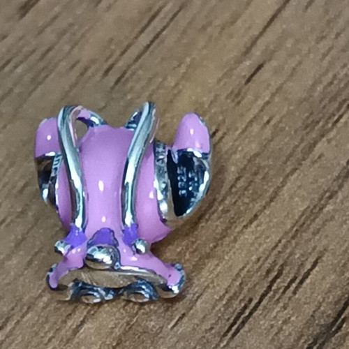 Pandora Stitch Charm like new, pink