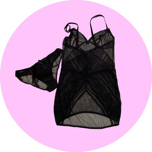 Agent Provocateur luxury lingerie set new, black