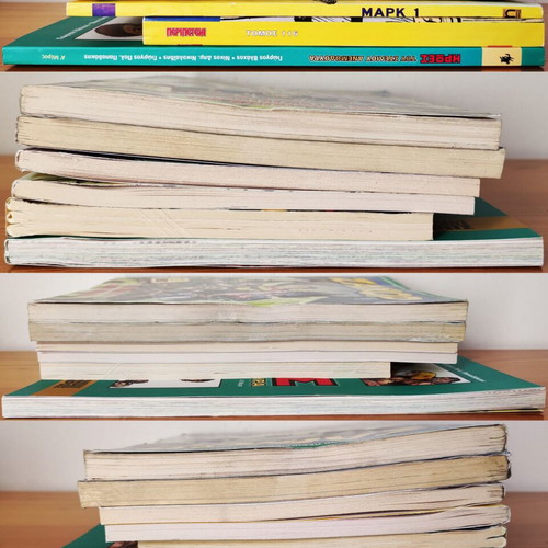 Set of 6 collectible comics like new (Zagor, Tarzan, Mark, Peripeteia, Heroes)