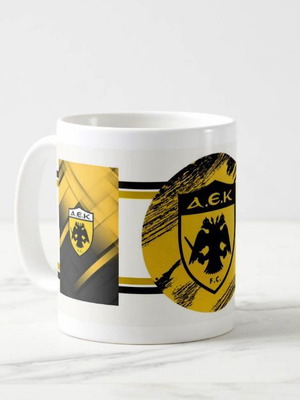 Κούπα AEK Athens FC κεραμική 330 ml καινούργια
