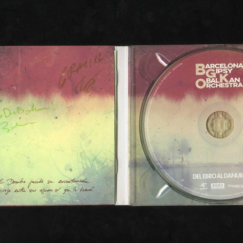 Barcelona Gipsy Balkan Orchestra Del Ebro Al Danubio CD used, folk