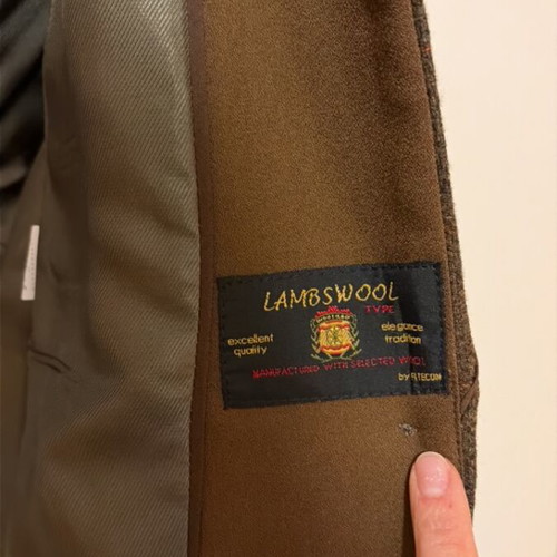 Wool blazer Zara XS like new, brown