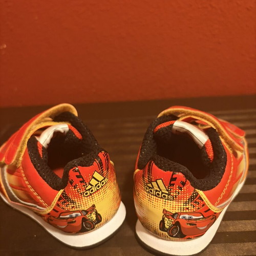 Kids Shoes pack of 3, Adidas McQueen Ortholite and leather, size 22, like new