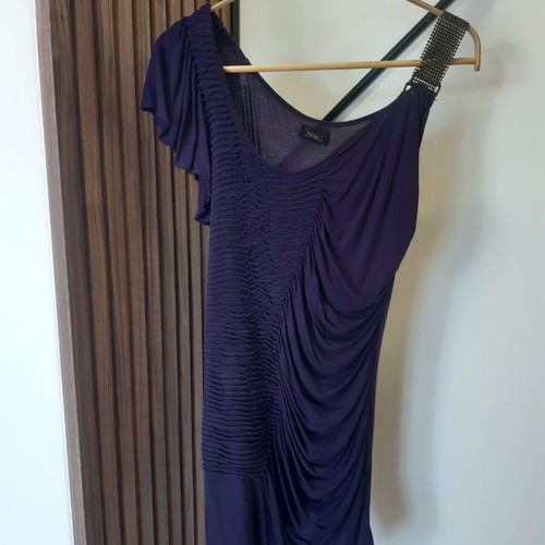 Guess long cotton top, purple