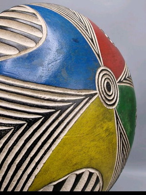 Zululand shield from South Africa 32 cm like new decorative