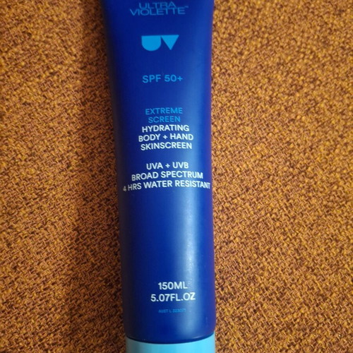 Ultra Violette Extreme Screen Hydrating Body & Hand Skinscreen SPF 50+ nearly new