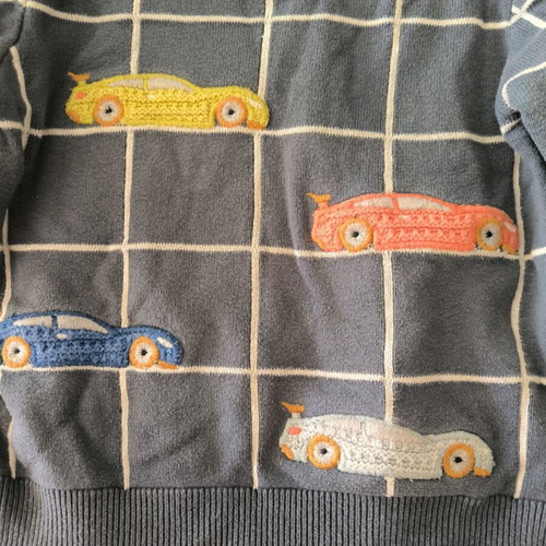 Children's shirt used with car designs for ages 2-3