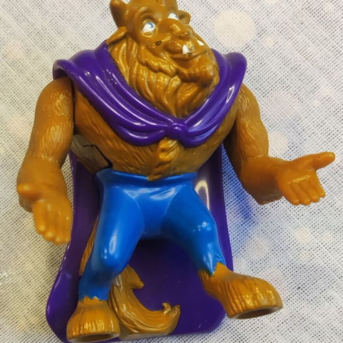Macdonald's 90's Beast figure used from Disney's Beauty and the Beast