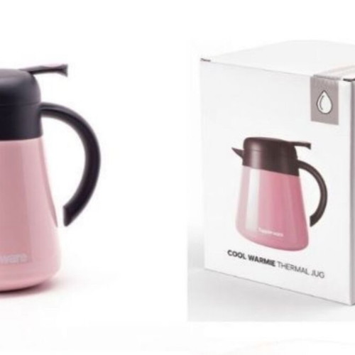 Tupperware Cool Warmie Thermos 800 ml new, pink and black