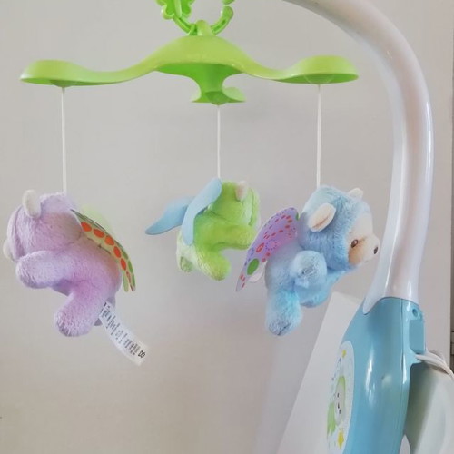 Fischer Price Mobile used for babies with music and remote control