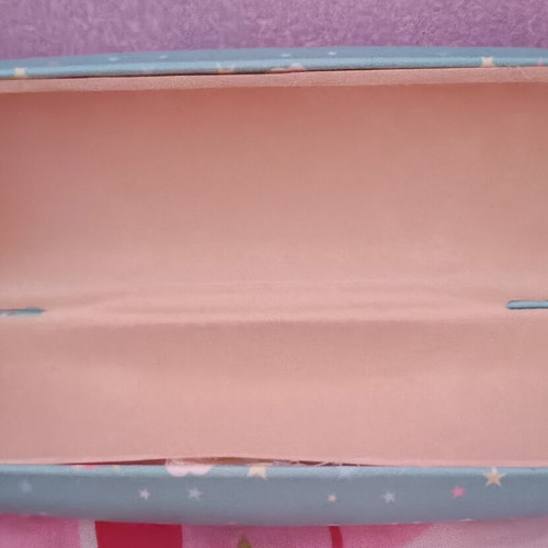 Glasses case like new, turquoise