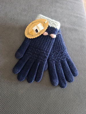 Gloves new small / medium blue