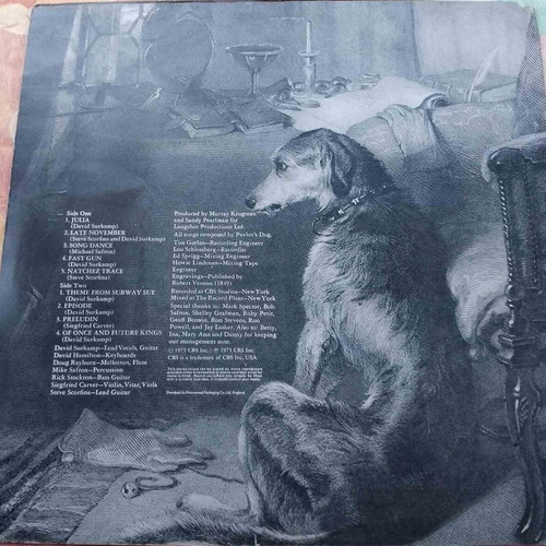 Pavlov's Dog Pampered Genial vinyl record, rock