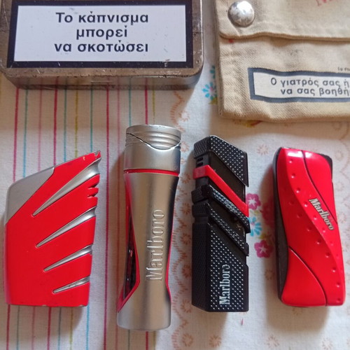 Marlboro authentic advertising collectibles used, complete set of 23 items