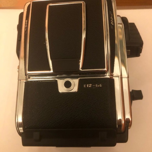 Hasselblad 203 FE new with two unused backs