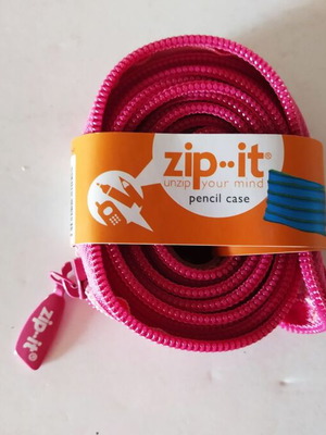 Zipit pencil case pink new