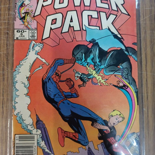 Marvel Comics Power Pack comic book used, English