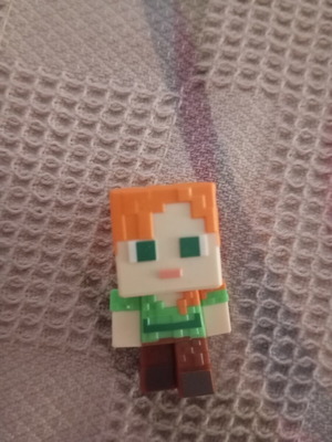 Kinder Joy Minecraft Alex figure new