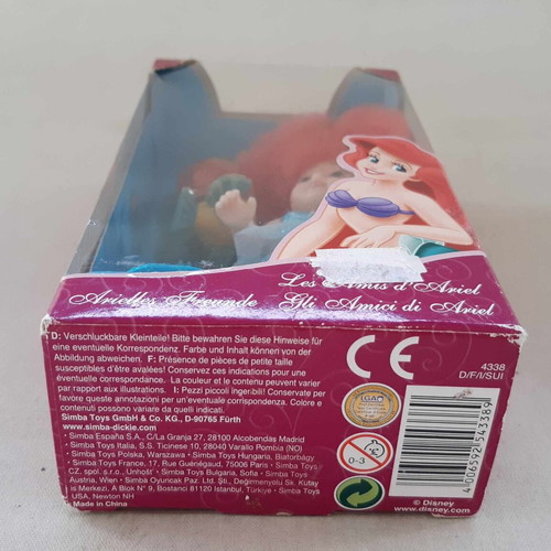Simba Toys Disney Little Mermaid new with box wear