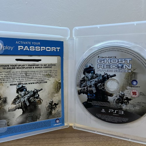 Ghost Recon Future Soldier PS3 game used