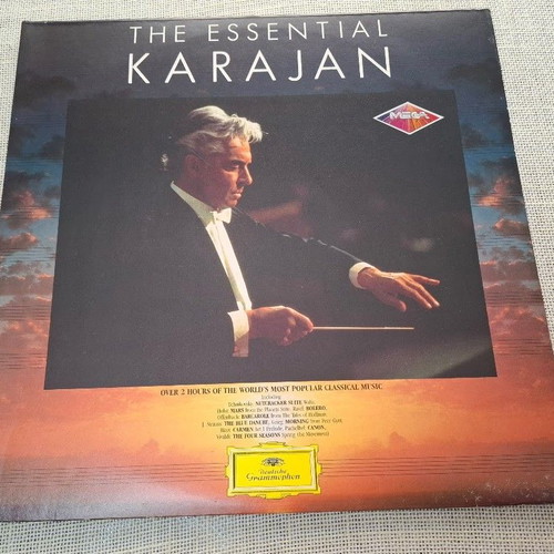 Herbert Von Karajan The Essential Karajan 2XLP classical music